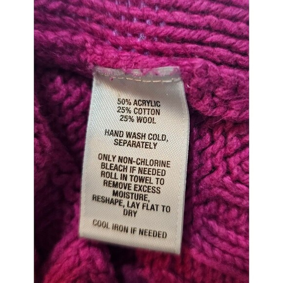 Tucker + Tate Girls Cozy Crewneck Sweater Pink Knit Pullover XL Long Sleeve - Picture 5 of 7